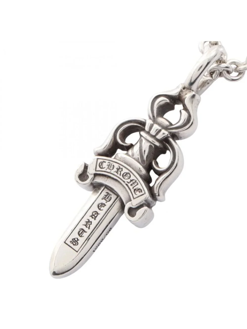 Chrome Hearts Necklace Dagger 925 Sterling Silver